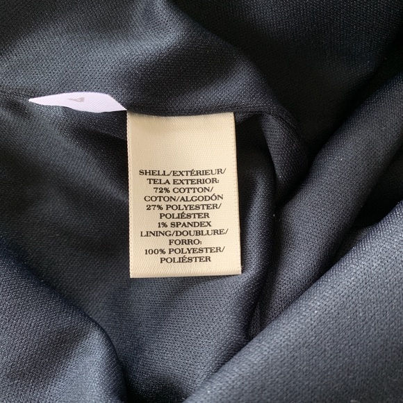 Ann Taylor Navy Lace Cap Sleeve Sheath Dress - Picture 8 of 11